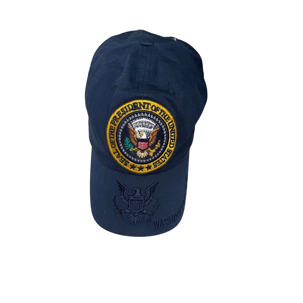 Old Glory Seal of the President Navy Blue Baseball Cap Washington DC Hat NWT